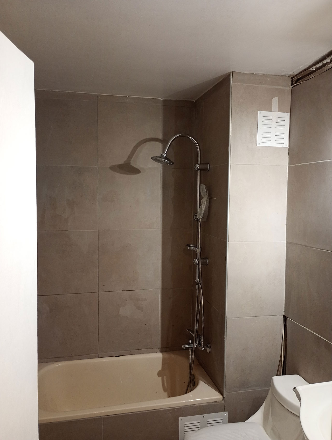 Baño en proceso
